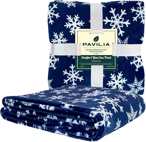 Vista 30 de PAVILIA Manta de forro polar suave gris claro para sofá, manta ligera de felpa cálida para cama, manta de franela mullida y acogedora para sofá