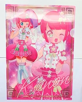 プリパラ　トライアングル　カフェ　かのん　A4サイズハードブロマイド プリパラ トライアングル カフェ かのん A4サイズハード