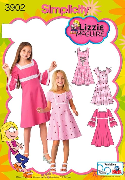 Simplicity Sewing Pattern 2377 Child's Dresses, A (3 4 5 6 7 8