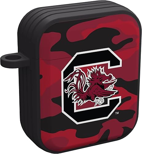 Miniatura 3 de AFFINITY BANDS South Carolina Gamecocks Camo HDX - Funda compatible con Apple AirPods Generaciones 1 y 2