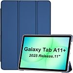 ProCase Smart Case for 11 Inch Galaxy Tab A11+ 2025/ A9+, Slim Stand Hard Back Shell Protective Cover Folio Case for Galaxy Tab A11 Plus/ A9 Plus -Dark Blue