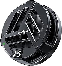 TRILINK Magnetic Phone Cooler with Wireless Charging, Phone Cooling Fan for iPhone/Android/iPad/Tablet, Compatible with iPhone 12/13 MagSafe-LED RGB