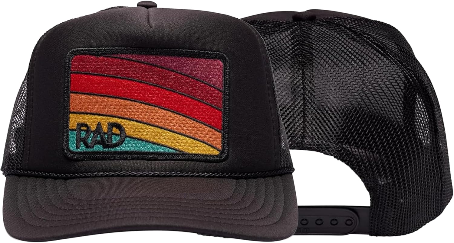 Friday Feelin' Trucker Hat Women Men Baseball Caps American Baseball Hats Womens Trendy Hat All Season - One Size