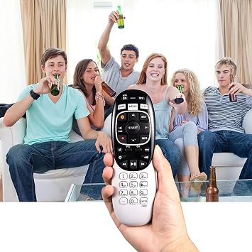 RC73 RC72 استبدال جهاز التحكم عن بعد العالمي IR/RF متوافق مع DirecTV HR20 HR21 HR34 HR44 HR54 RC72 RC71