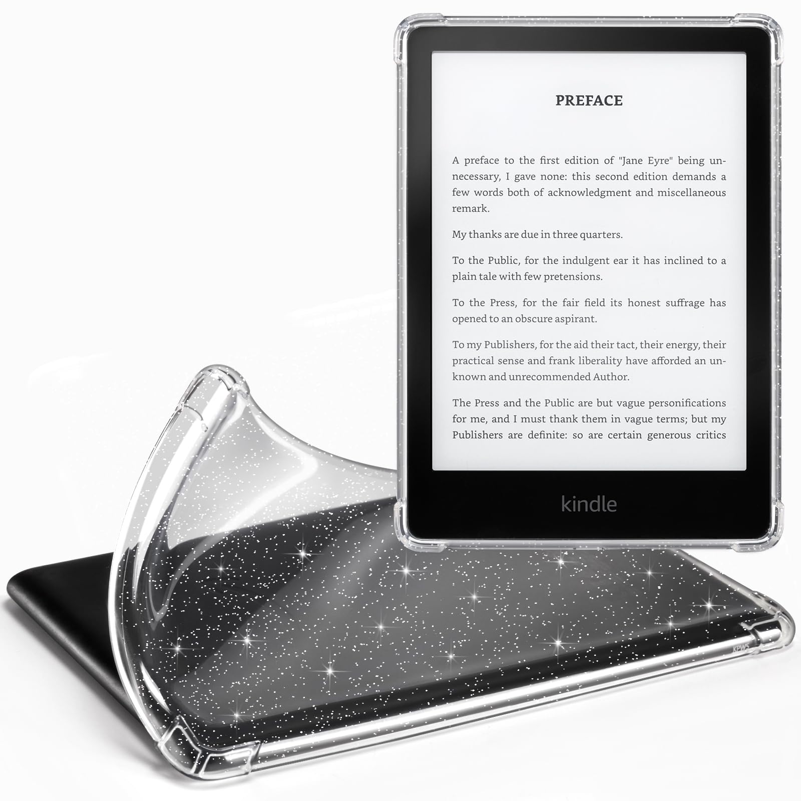CoBak Clear Case for 6.8 inch EbookReader 11th Gen 2021-Lightweight Scratch-Proof Silicone Back Cover(not Compatible with Kobo Clara)