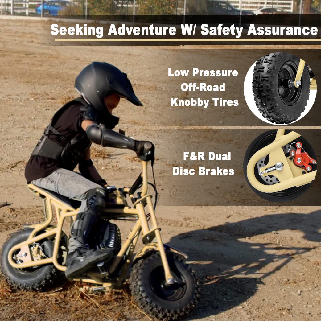 FRP DB003 40CC 4Stroke Kids Dirt Off Road Mini Dirt Bike, Kid Gas