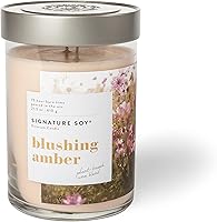 Vista 4 de Signature Soy Vela perfumada de guayaba de caña de azúcar con tapa