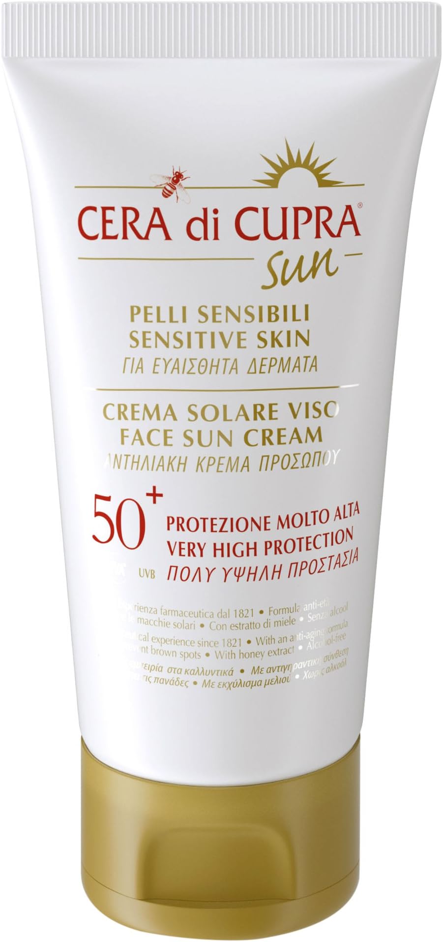 Cera di Cupra Face Cream Sensitive skin spf 50 75ml