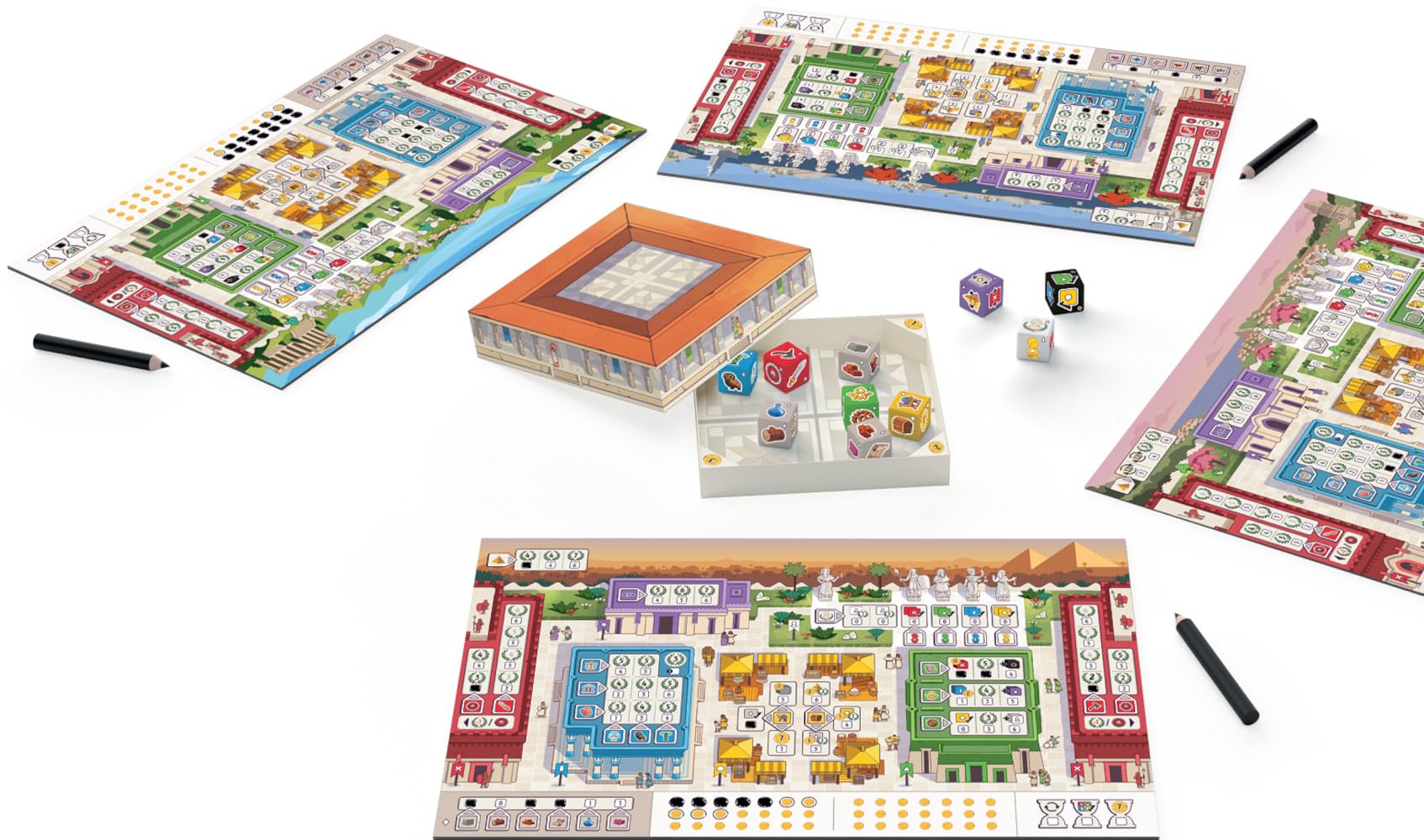 Amazon.co.jp: ホビージャパン(HobbyJAPAN) 世界の七不思議ダイス 日本