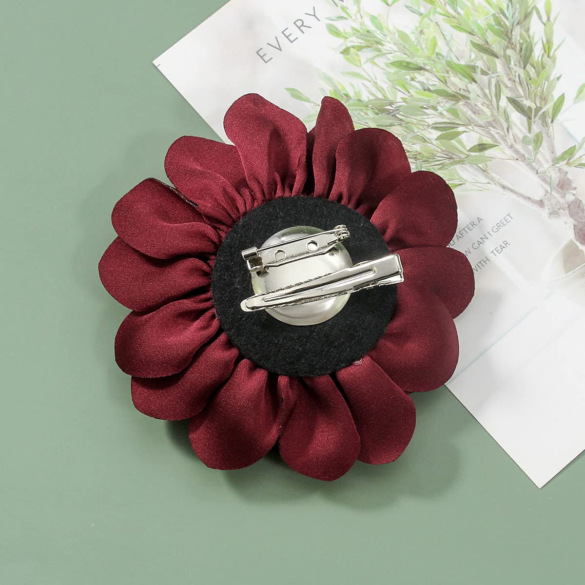Mecool 8 fermagli per capelli a forma di fiore, da donna, per