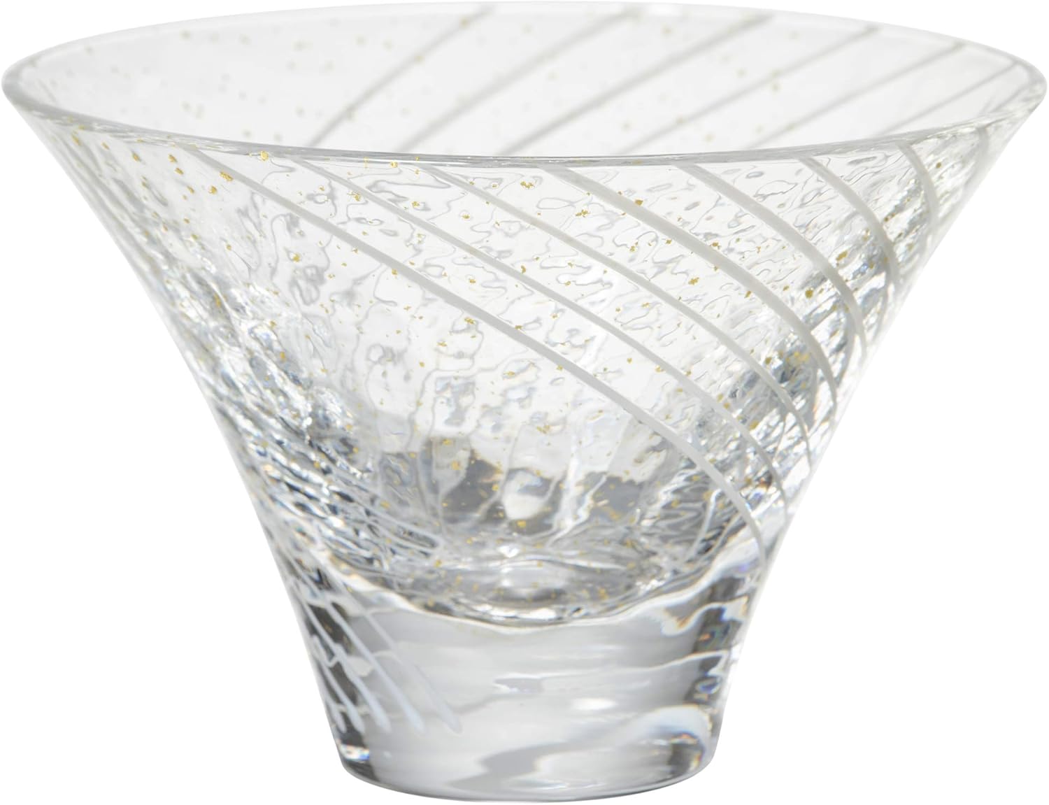 Toyo Sasaki Glass 10785 Cold Sake Glass, Edo Glass, Yachiyo Kiln Cup, Yukimi Sake, Made in Japan, 2.7 fl oz (80 ml), Pack of 24