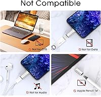 Vista 9 de Paquete de 2 adaptadores Lightning a USB C para iPhone 15, carga rápida PD compatible con iPhone 15 Series/MacBook/iPad/Samsung y más dispositivos