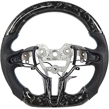Forger Carbon Fiber Car Steering Wheel Compatible For Hyundai N-line Elantra N Genesis Sonata Elantra N I30N I20N 2022-2025 CustomizedForger carbon