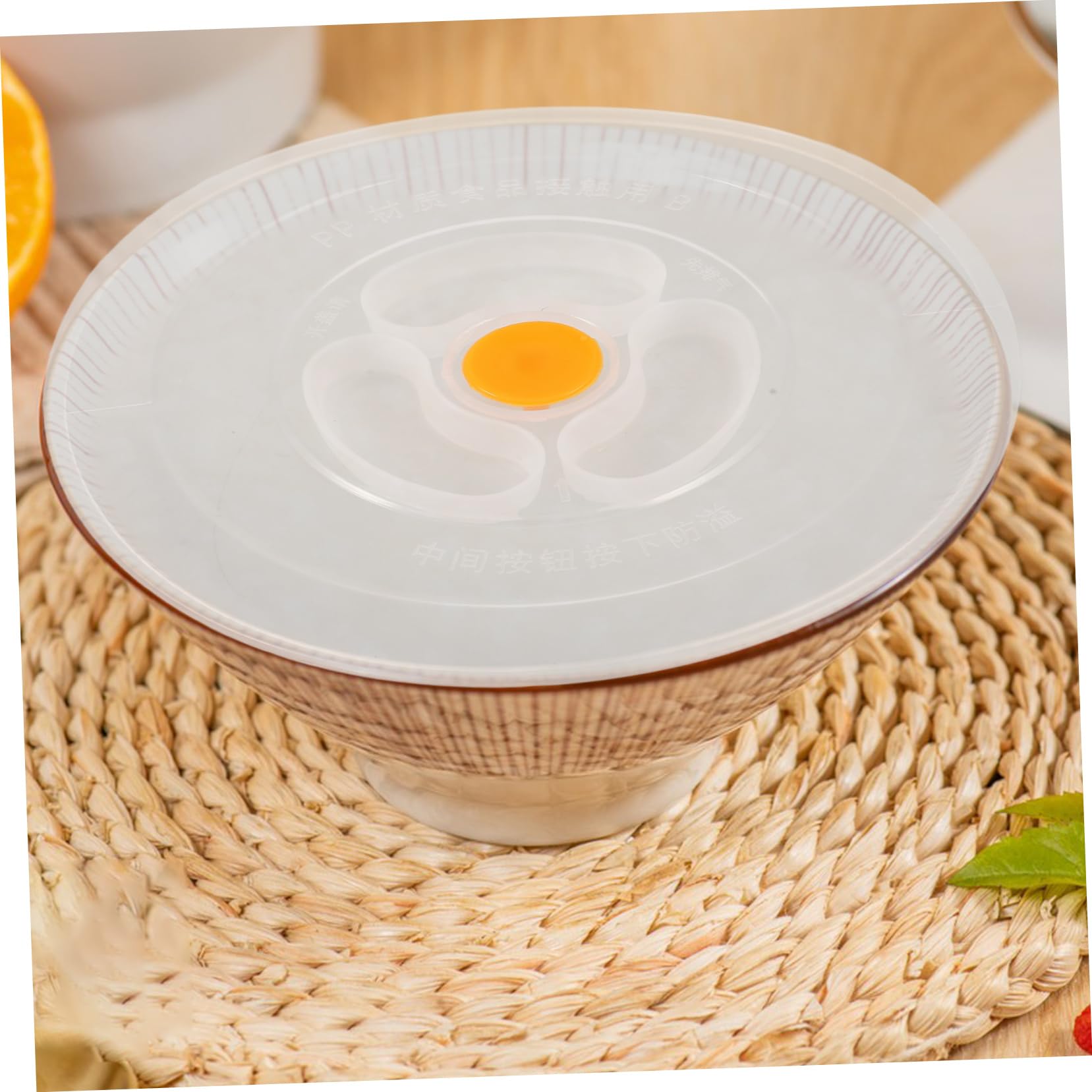 PRETYZOOM 5 Pz termica per il portapranzo coperchio rotondo della tazza per torta riutilizzabile per ciotola coperchio per ciotola Riutilizzabile