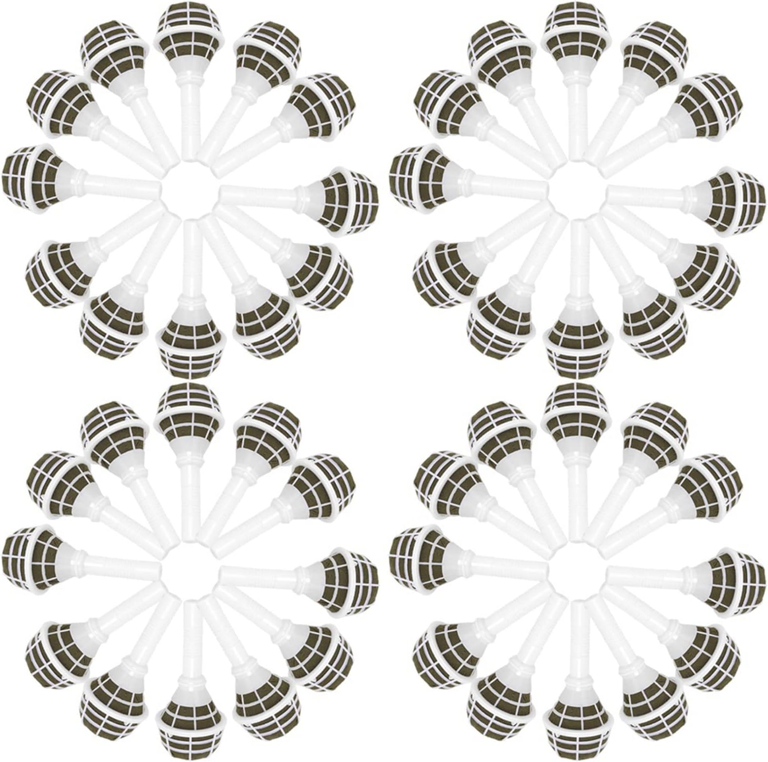 48 Pieces Floral Foam Oasis Bouquet Posy Holder for Wedding Bridal Flower DIY