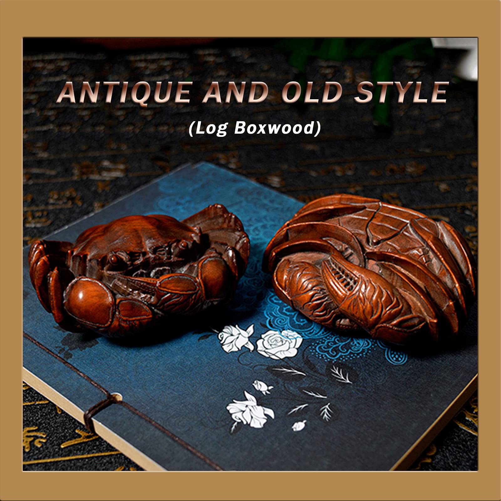 根付 蟹 木製(イヌツゲ) 根付 蟹 木製(イヌツゲ)