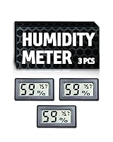 Vista 1 de Higrómetro, medidor de humedad, hidrómetro, termómetro de habitación interior, sensor de humedad, termómetro interior, humidistato, higrómetro
