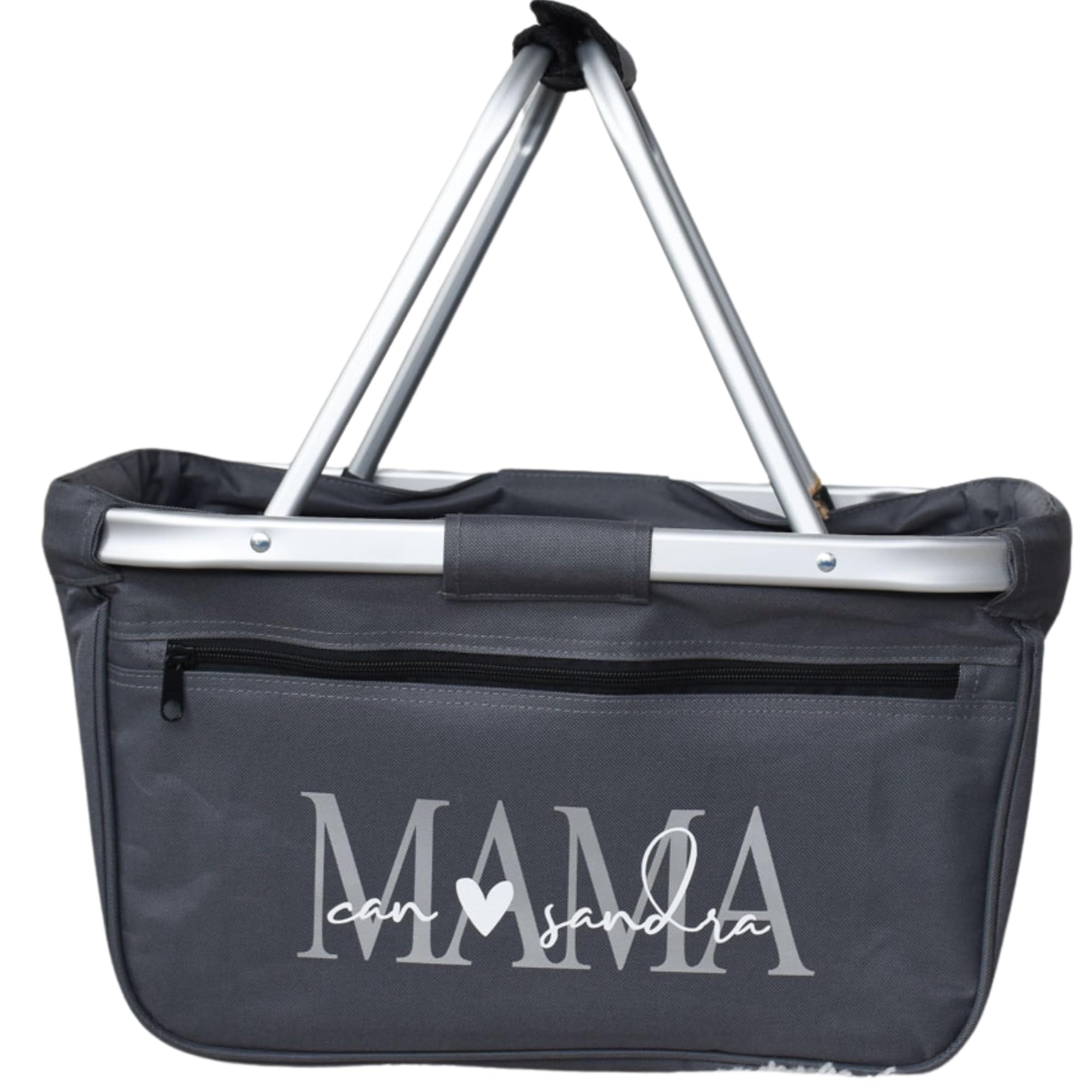 Generisch praktischer Einkaufskorb - MAMA mit den Namen der Kinder | personalisiertes Geschenk Mutter | Tasche Shopper | praktische Geschenkidee zum Geburtstag oder Muttertag | Muttertagsgeschenk