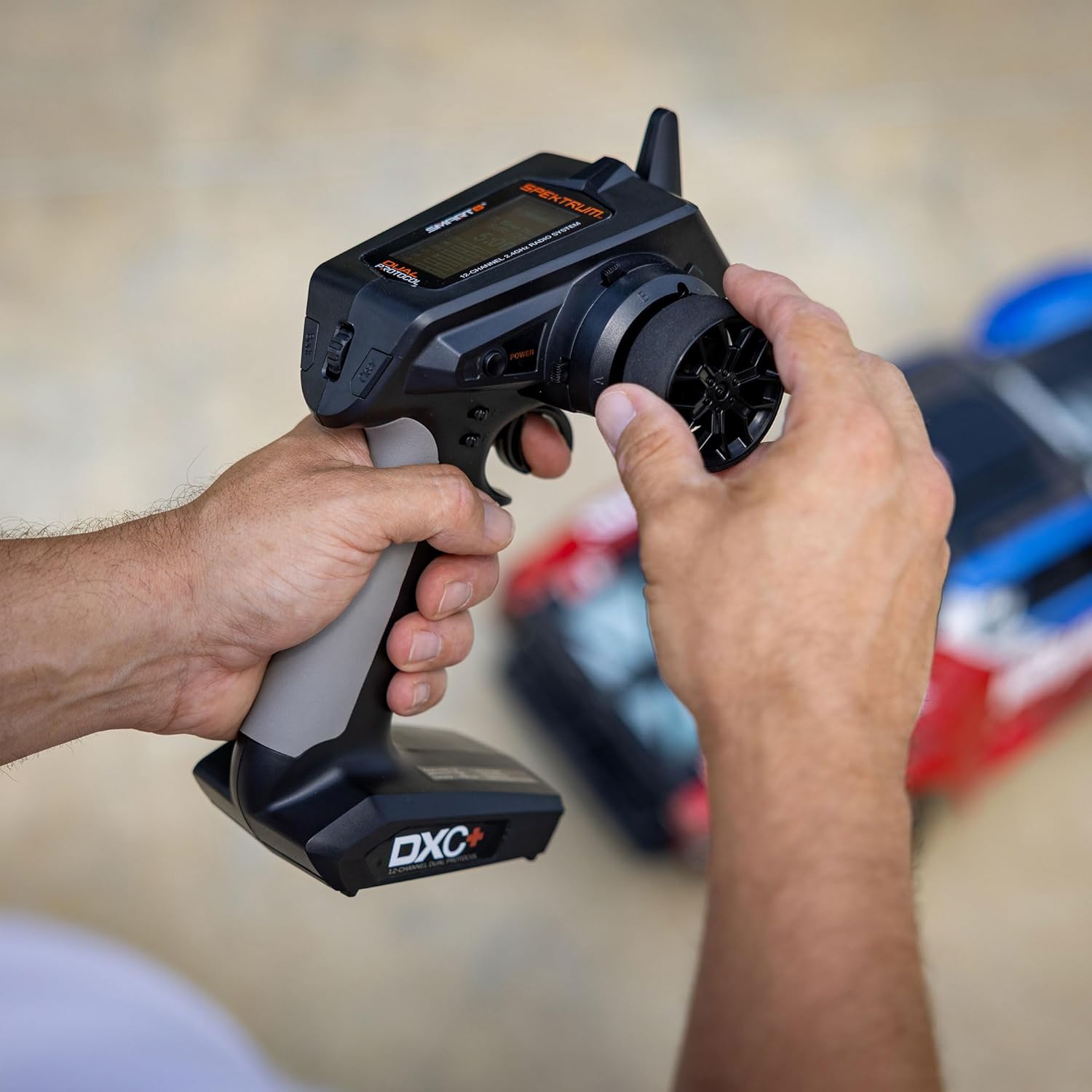Spektrum DXC+ 12-Channel DSMR+ Transmitter with SR615 Receiver, SPM6130