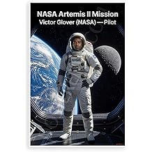 Victor Glover NASA Artemis II Mission Pilot Space 12x18 US Made Poster