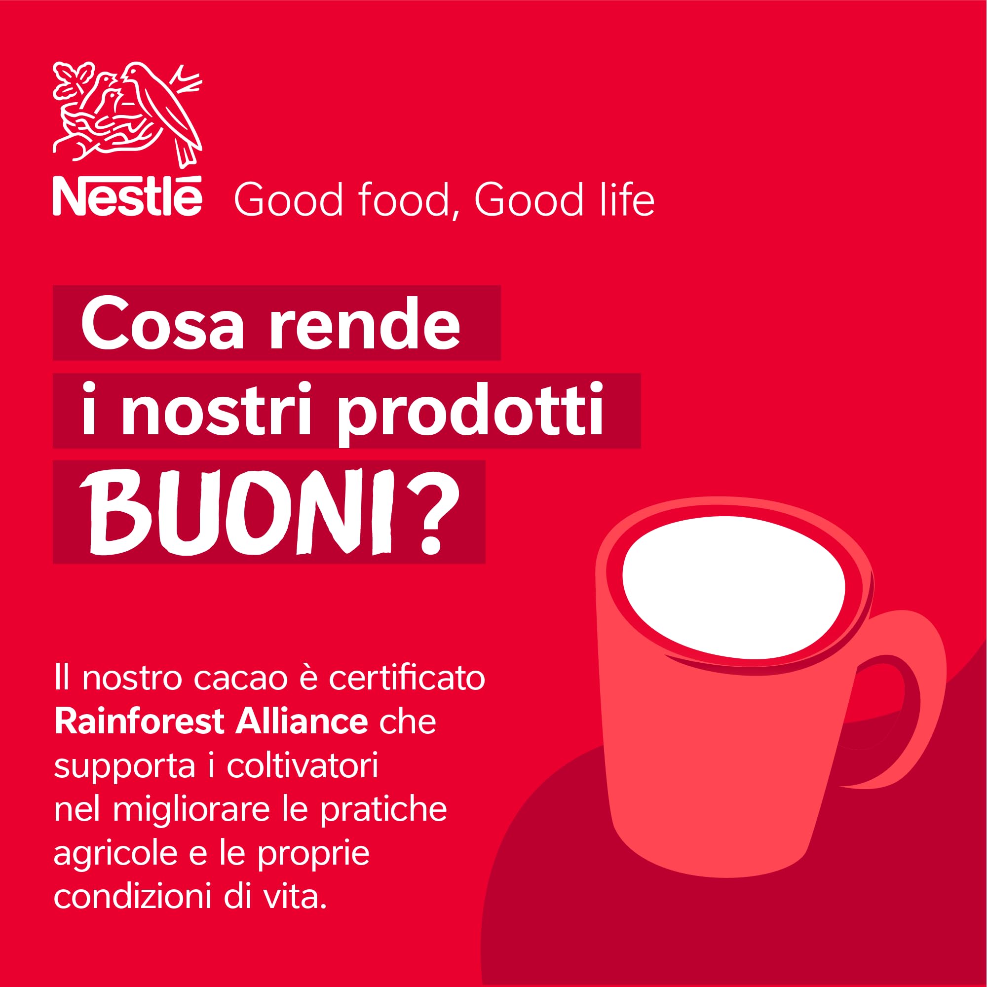 PERUGINA Cioccolata Completa Preparato per Bevanda al Cacao Magro per macchina automatica in polvere, Busta 1kg (Confezione da 4)