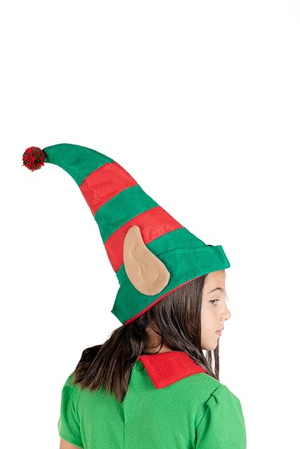 Foto 6 de 8 de Ciao Disfraz de elfo de Navidad, verde, rojo, 5-7 años, 25304