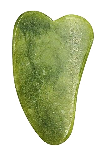 Jade Roller Gua Sha juego de masaje de desintoxicación facial antiarrugas y antienvejecimiento solo Gua Sha estilo 1