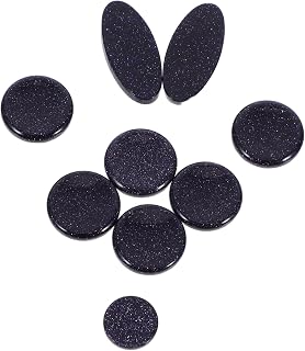 ABOOFAN 9 piezas Botones para Saxofón Tenor Soprano Color Azul Oscuro Accesorios Ligeros y Decorativos