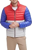 Vista 1 de Tommy Hilfiger Chaqueta acolchada plegable con aislamiento de plumón real para hombre