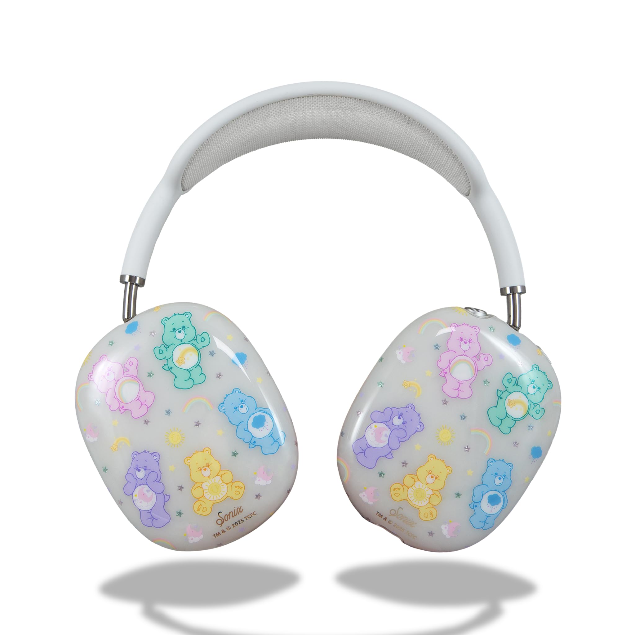 Sonix Protective Case Cover for AirPods Max Headphones - Stylish TPU Hard Shell Ear Cup Covers | Care Bears Pastel