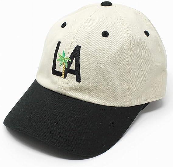 Amazon アメリカンニードル American Needle キャップ Cap La ロゴ ロサンゼルス ヤシの木 刺繍 バイカラー コットン 春夏 秋冬 フリーサイズ 約56cm 60cm アイボリー キャップ 通販