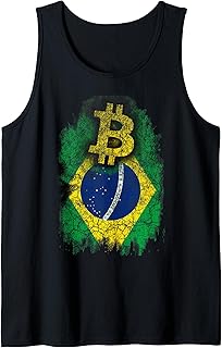 Bitcoin Crypto Brazil Cryptocurrency Brazilian Tank Top