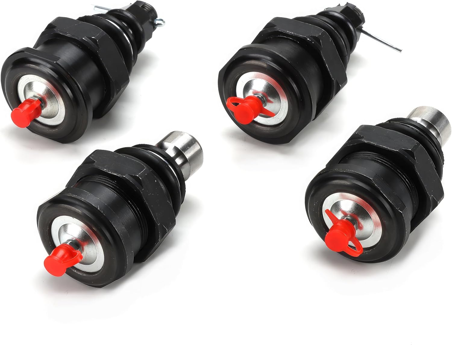 4pcs Heavy Duty Replacement Death Grip Ball Joint Set for Can-Am Maverick X3 2017 2018 2019 2020 2021 2022 2023, for Base Model X3 DS Turbo, 900 HO, R RC RS RR MAX MR DS Series Replace KRBJX3