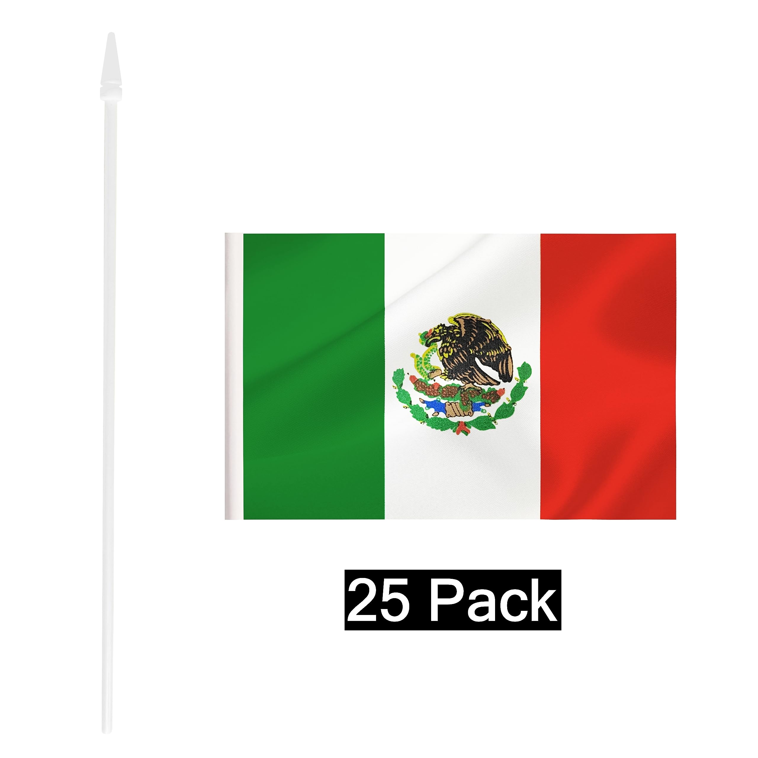 Mexikanische Flaggen-Banner 15 M – 60 Mini-Flaggen Für Unabhängigkeitstag, Partys & Dekoration