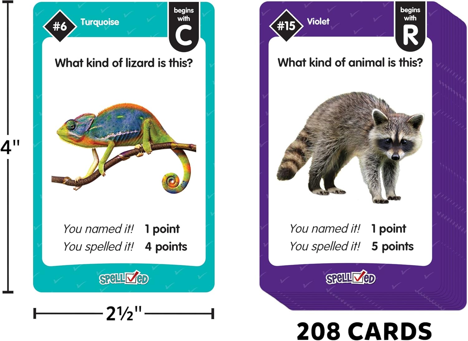 Teacher Created Resources SpellChecked Card Game (EP66111) - Image 3