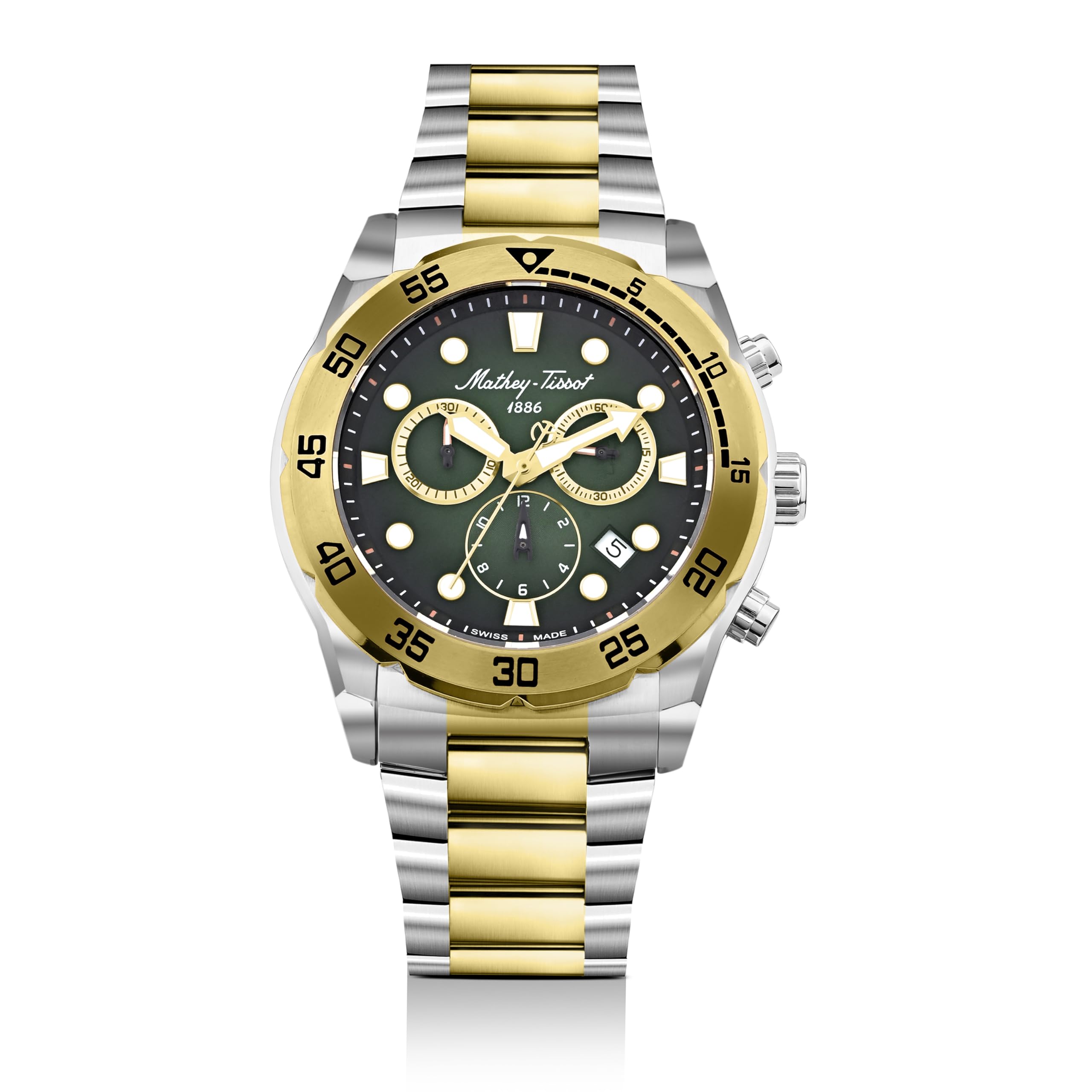 Swiss Made Bolton II Quatrz Multicolor Dial Analog Watch for Men - H121CHBV-image-38