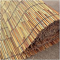 Vista 3 de Persiana de bambú inalámbrica para ventanas, persianas de bambú de 34 pulgadas de ancho, persiana enrollable para ventana con filtro de luz