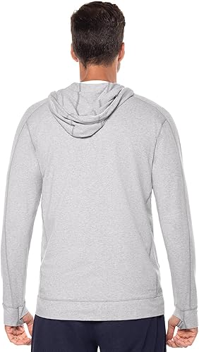 Miniatura 2 de Coolibar Sudadera con capucha LumaLeo UPF 50+ con cremallera completa para hombre, protección solar