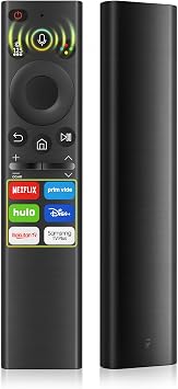 New Replaced Voice Remote for Samsung TV Remote, Upgraded Replacement for Samsung Remote Control for Smart TV, for Frame Tv Remotes with Voice Function, 6 Shortcut Buttons