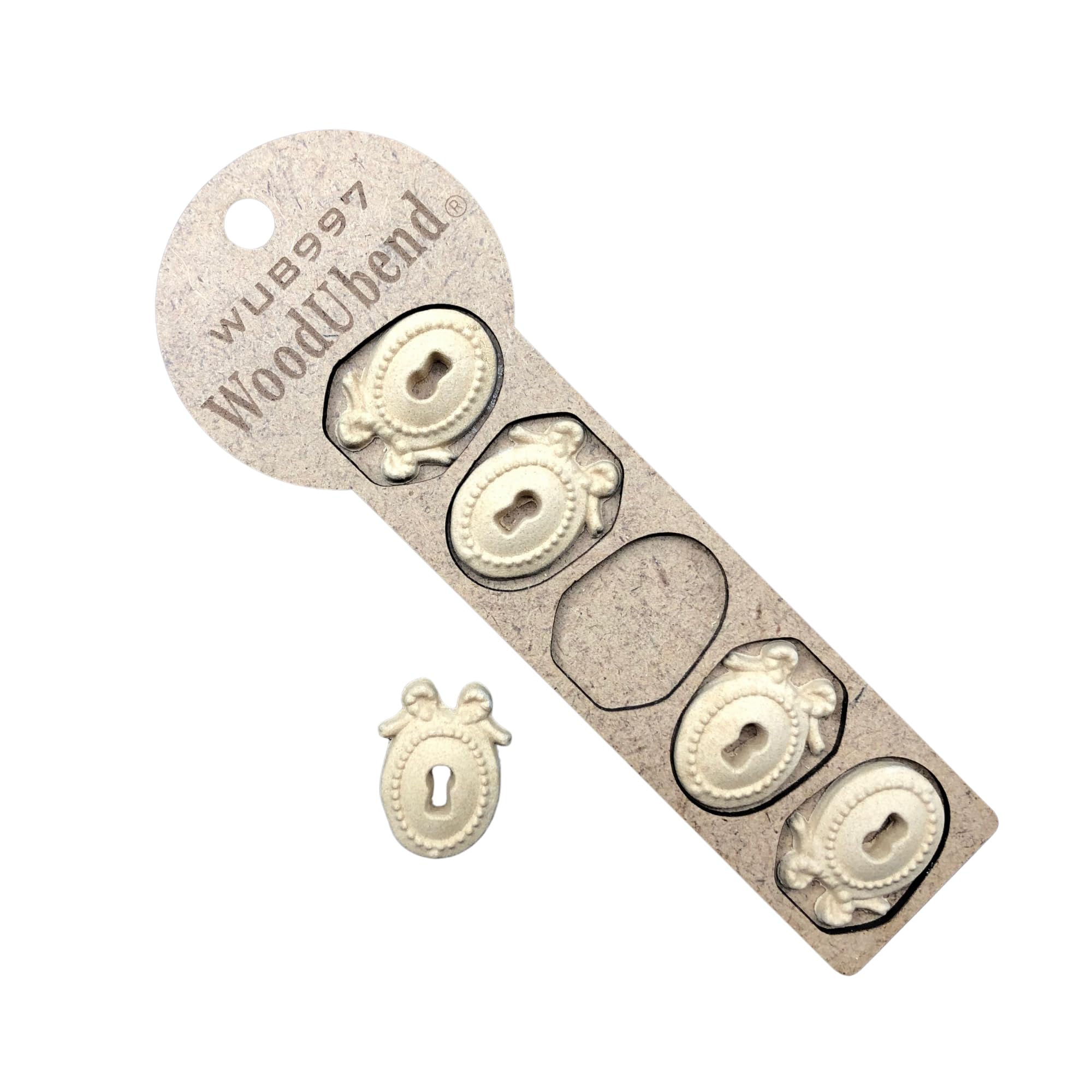Apliques de madera flexibles WoodUbend WUB0997 molduras decorativas para manualidades