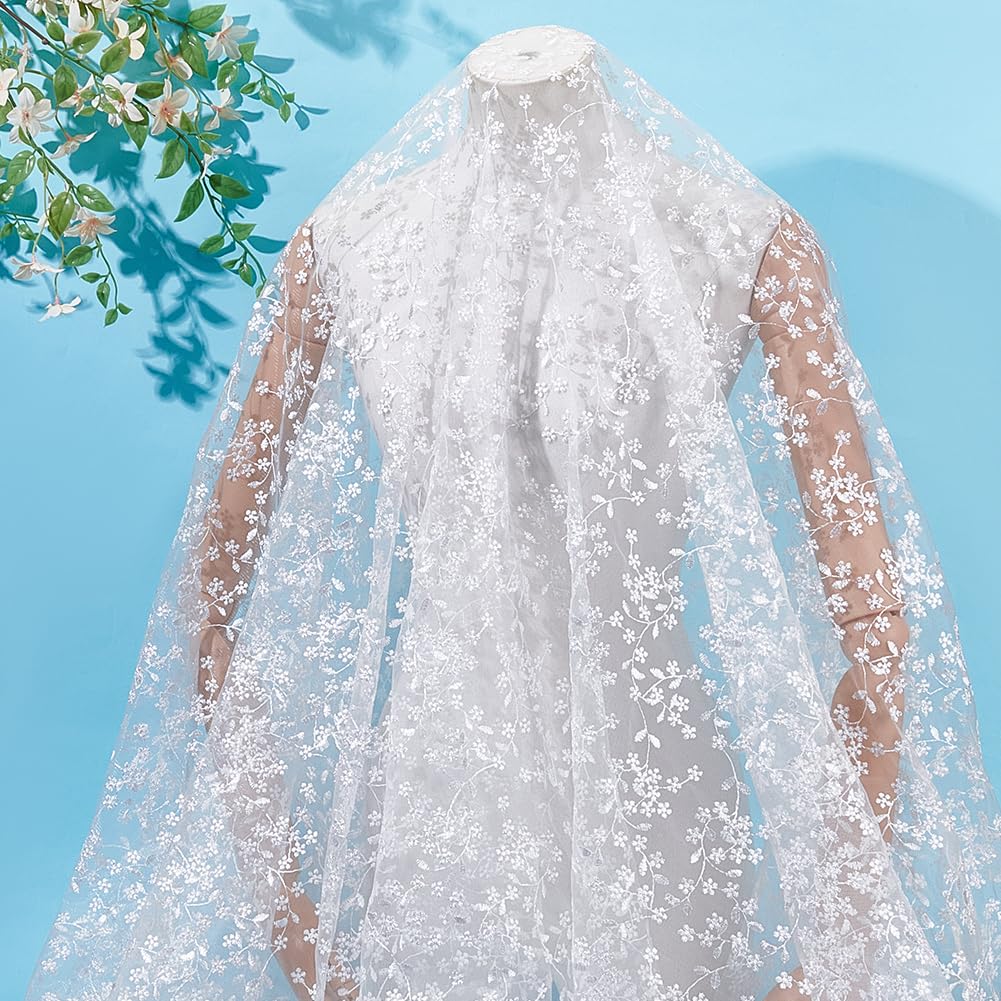 Nastro In Pizzo Plissettato Vintage MAYJOYDIY, Bianco, 20m X 2.5cm | Per Tende, Cucito, Abiti Da Sposa E Decorazioni Fai Da Te