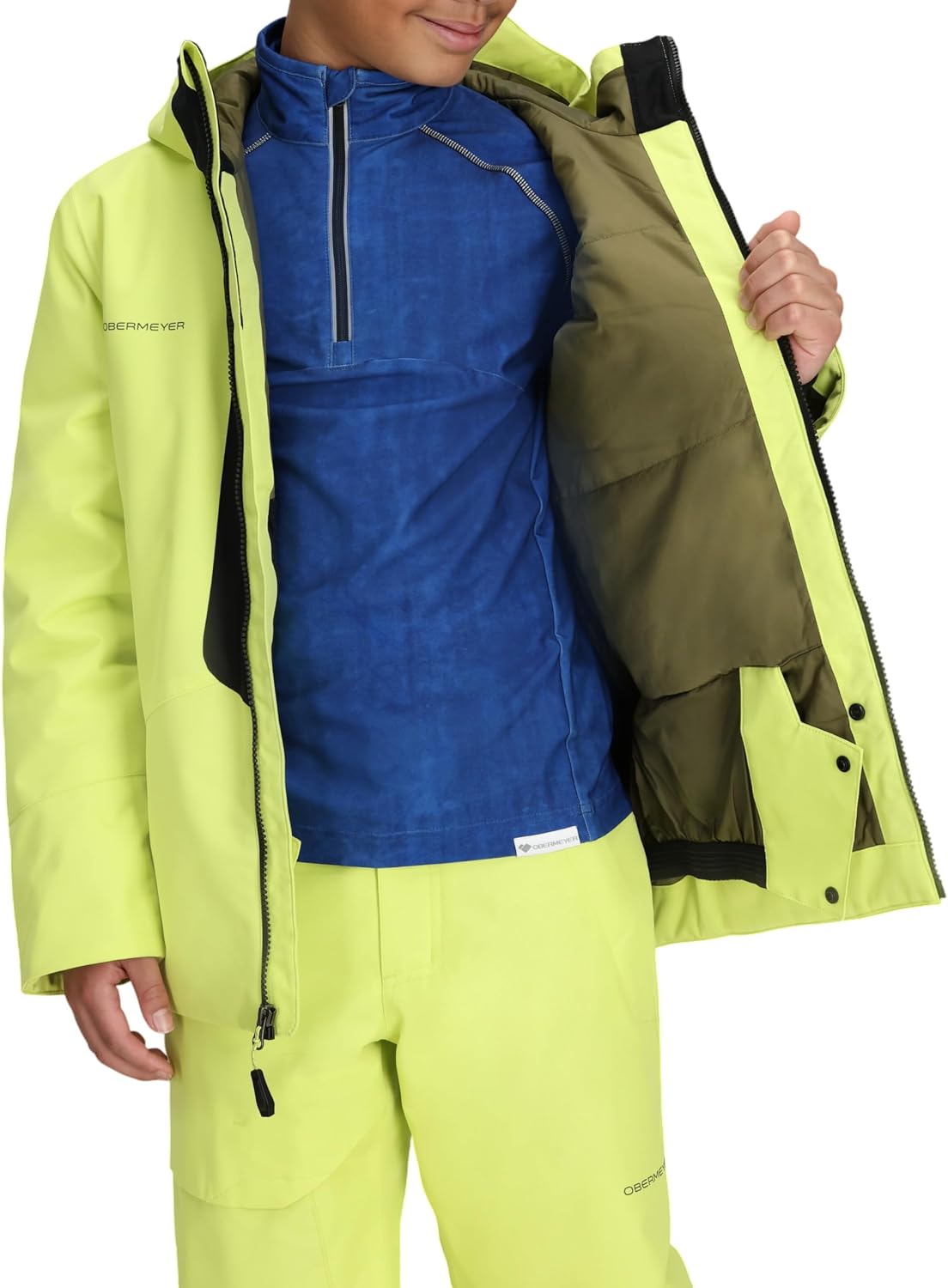 Obermeyer Boyes Gage Ski Jacket, Insulated and Waterproof for Skiing and Snowboarding