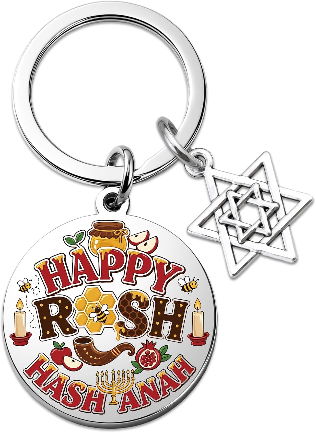 Rosh Hashanah Keychain Gifts For Women Men Happy Rosh Hashana Gifts Basket