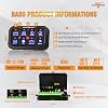 Panel de interruptores Auxbeam 8 gang BA80, sistema de control de relé universal para circuitos | atenuable automático, panel de control de interruptores LED on-off para auto camioneta UTV ATV barco, IP65 a prueba de agua, garantía de 3 años 3