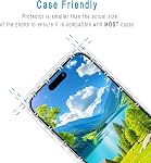 2 Pack Screen Protector for iPhone 17 6.3 Inch Tempered Glass Film, 9H Hardness, Anti Scratch, Bubble Free