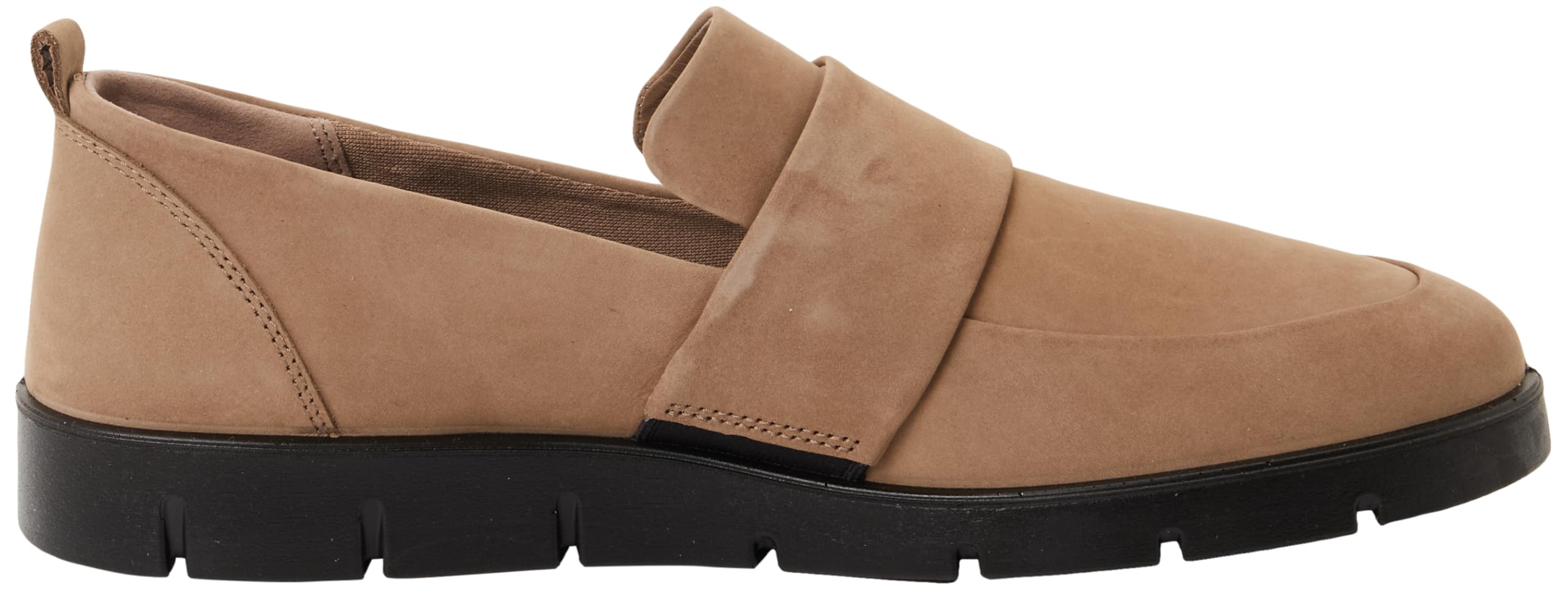 ECCO Damskie kapcie Bella Loafer, brązowy (taupe), 39 EU