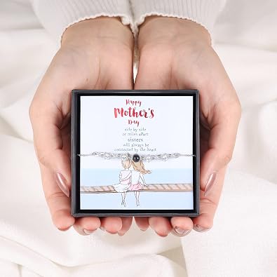 JewelOra Custom Bracelets with Picture Inside, Personalized Photo Projection Bracelets for Women Custom Picture Projection Bracelets Memorial Gifts for Women Mom