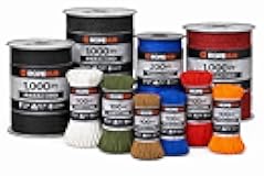 RopeHub 550 Paracord – 7 Strand Core Nylon Parachute Cord, 550 lb Test – Durable Utility Cord for Camping, Survival, DIY, Gear, Tents, Tarps – Multiple Colors & Lengths