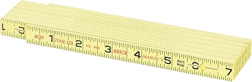 Bon Tool Regla Espaciado de ladrillos (fibra de vidrio)