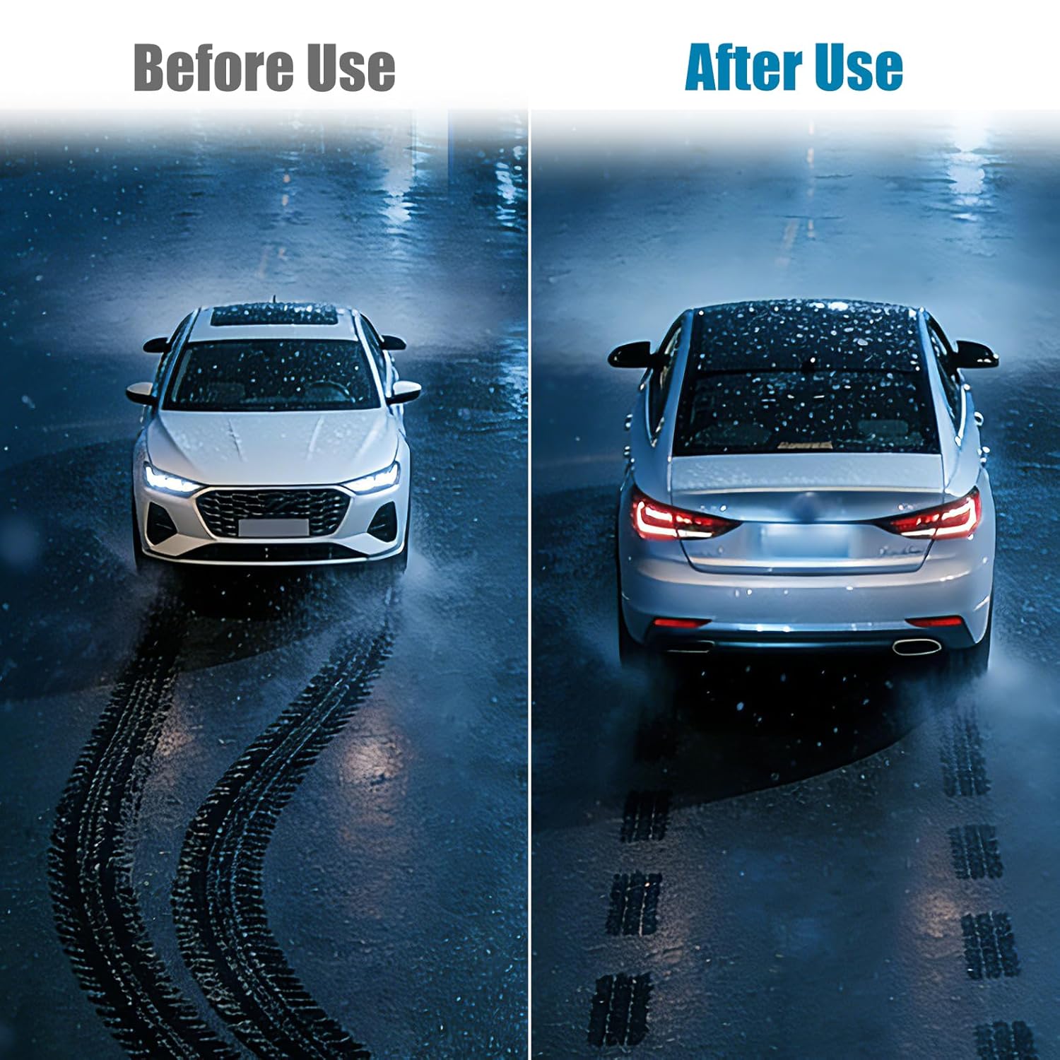 4Pcs ABS Wheel Speed Sensors Front & Rear Left & Right Compatible with BMW 325xi 330xi 2006, 328i 335i xDrive 2009-2013, 328xi 335xi 2007-2008 3.0L L6 Replacement for 34526764858 34526764859